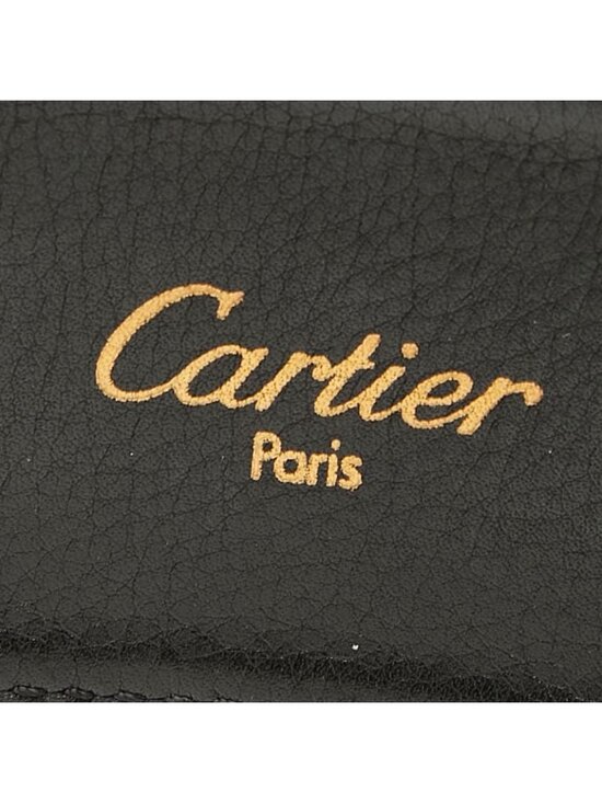 Cartier Panthère s Red Gold Leather Belt
